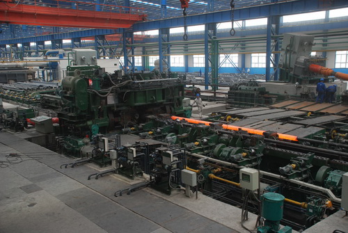 丽江无缝钢管厂家生产线